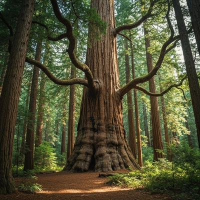 Mains tenant un petit arbre en pot devant un fond de menuiseries écologiques