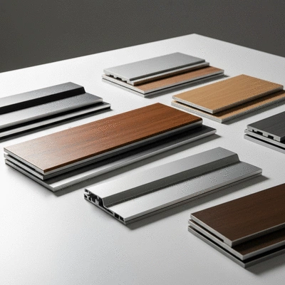 Gamme de couleurs et finitions pour fenêtres K-Line