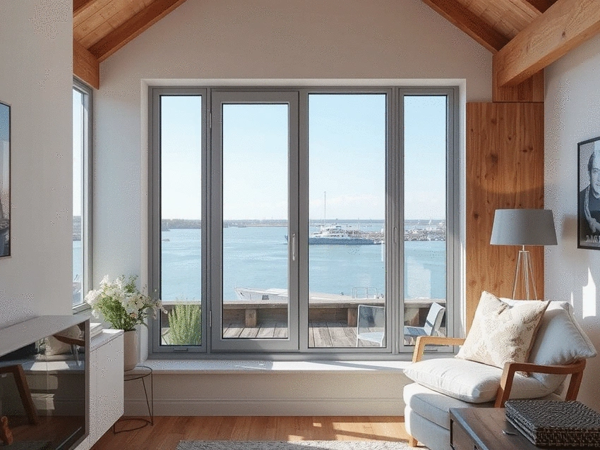 Remplacement de fenêtres bois par des fenêtres alu performantes au Havre