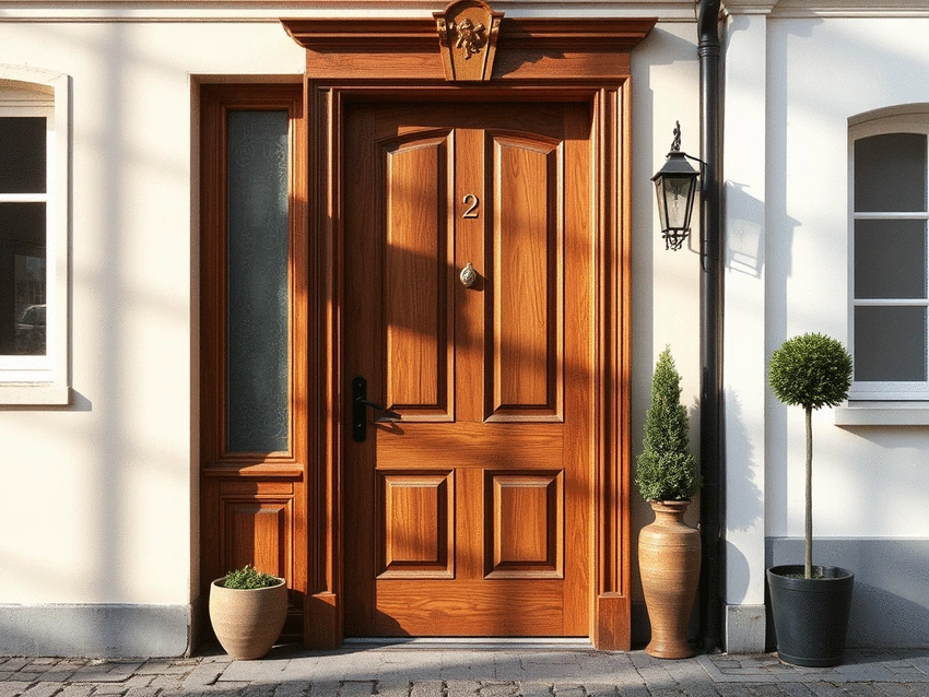 Quel est le coût moyen d'une porte d'entrée en bois au Havre ?