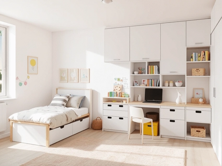 Mobilier intégré pour chambre d’enfant : personnalisation et fonctionnalité à Le Havre